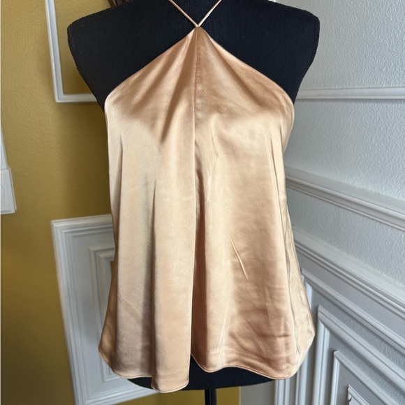 OBANDO Collective Elegant Tan Halter Top - Picture 3 of 14